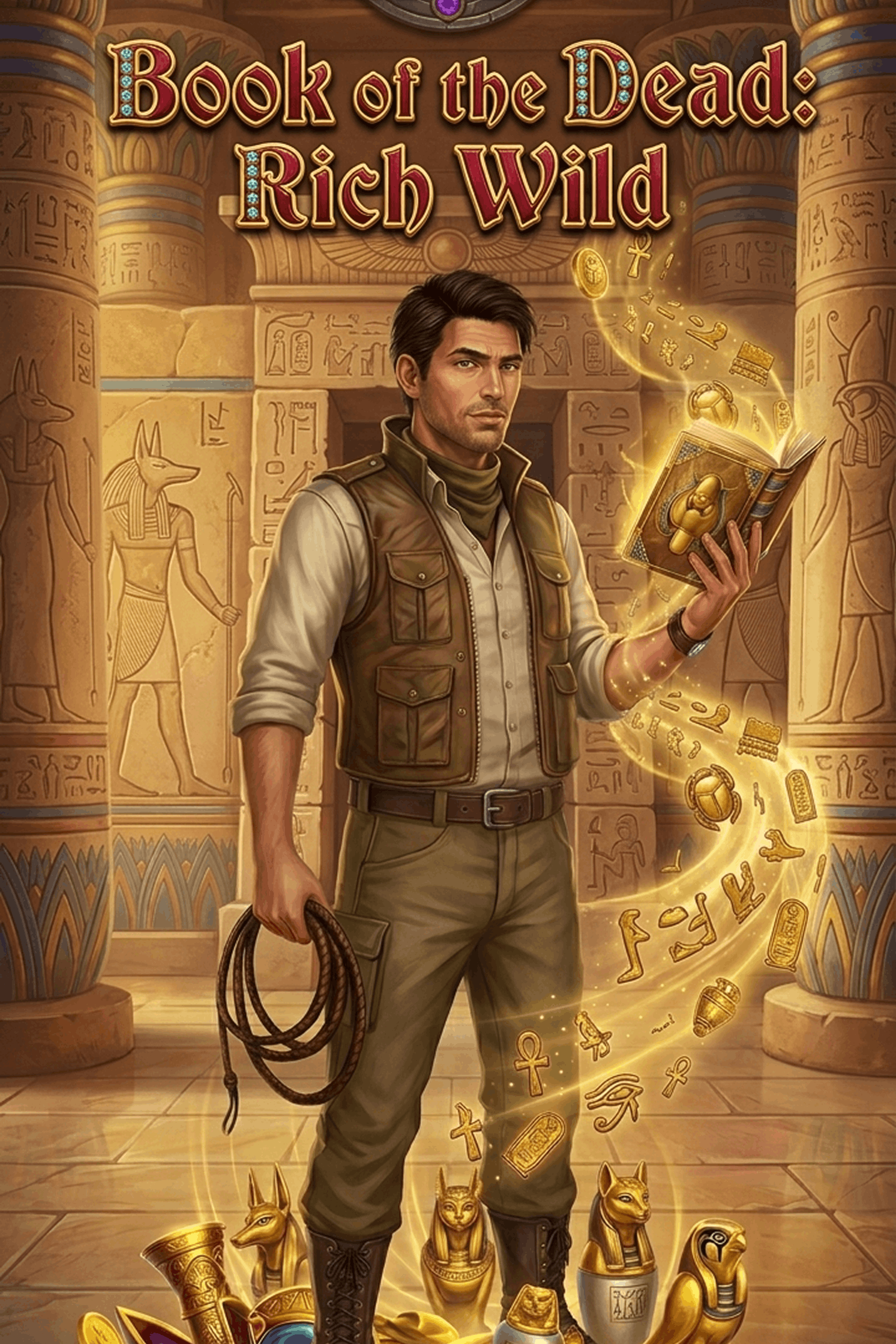 Tragamonedas Book of the Dead de Play'n GO en BlitzBet Chile